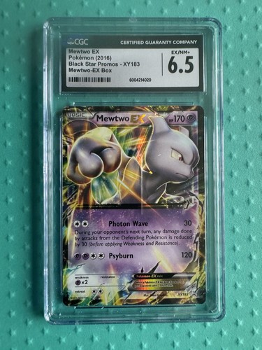 Mewtwo-EX graded CGC 6.5 for sale on eBay
