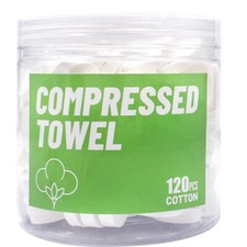 120 Pcs Compressed Towels Disposable Face Compressed Towel Mini Compressed Towel
