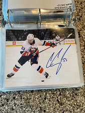Casey Cizikas Signed Autographed New York Islanders 8X10 Photo