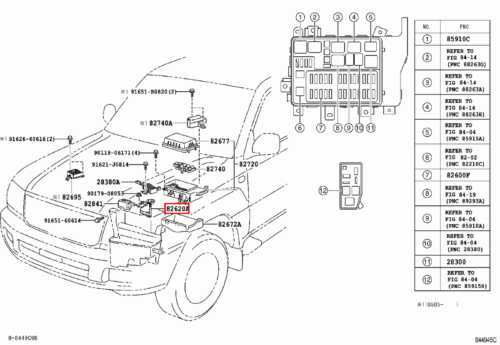 Genuine Toyota LandCruiser 105 100 Series HZJ FZJ UZJ HDJ Fusible Link Block - Picture 4 of 10
