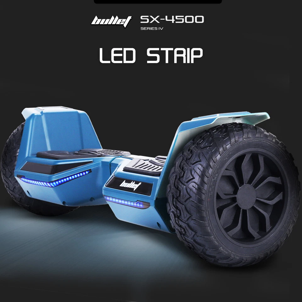 BULLET SX-4500 Hoverboard Scooter 8.5" Wheels 700W Superior Self Balancing Blue - image 4 of 4