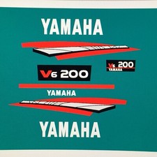 YAMAHA 200 2 STROKE OUTBOARD Marine Vinyl stickers DECALS fast ship