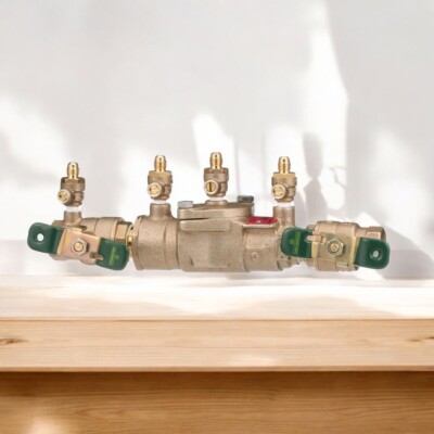 Watts 3/4'' FIP Bronze Double Check Valve Assembly Modular Compact Design Tool