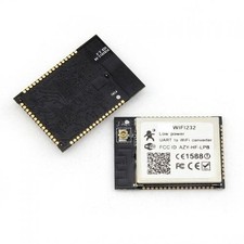 Wireless 802.11b/g/n Serial RS232 UART to WiFi Low Power Converter Module GPIO