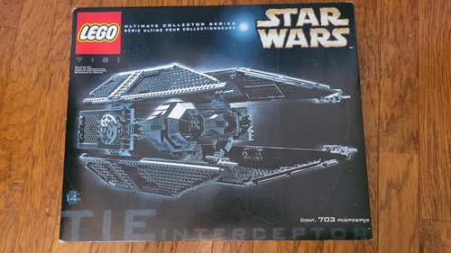 LEGO Star Wars Ultimate Collectors Series TIE Interceptor 7181 In 2000 New Retir