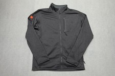 The North Face Sweater Men Medium Black Sweater Full Zip Lightweight Logo Soft