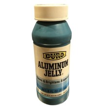 DURO By Loctite Aluminum Jelly Cleaner Brightener 8oz 1970s Vintage FULL