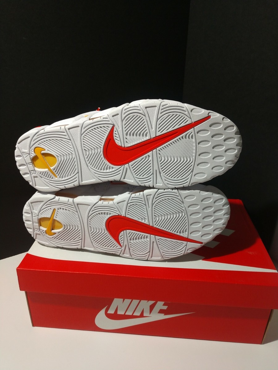 Nike Air More Uptempo White University Gold Raygun DD9223-100