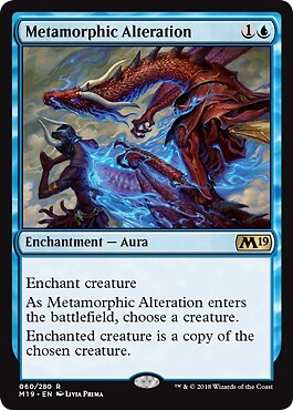 MTG - Metamorphic Alteration, Core Set 2019