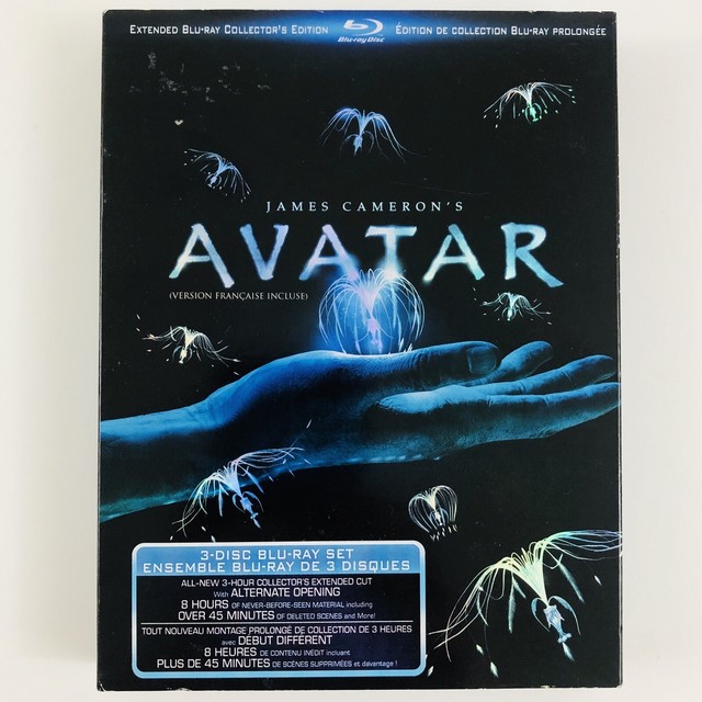 Avatar (Blu-ray, 3-disc set, Canadian Extended Collectors Edition) | eBay