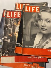 Life Magazine:  Random Lot of 7 Magazines f...