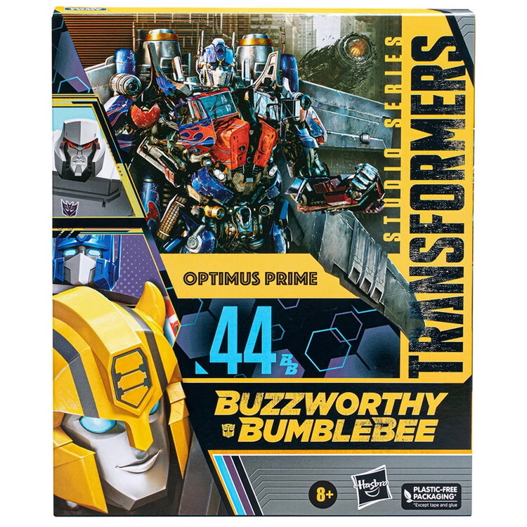 Transformers Optimus Prime Buzzworthy Bumblebee Studio Deluxe 44BB Figure Hasbro - Image 2 of 4