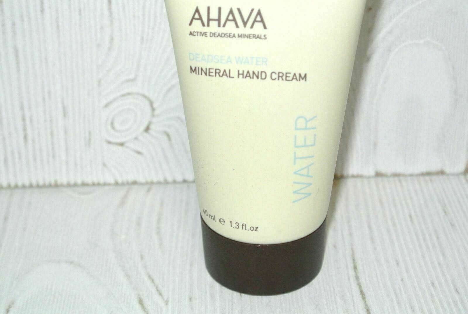 2 x Ahava Deadsea Water Mineral Hand Cream 1.3 oz 40 ml new travel size