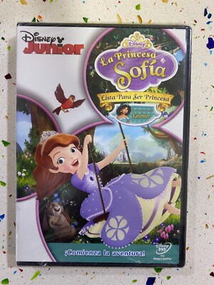 LA PRINCESA SOFIA DVD LISTA PARA SER PRINCESA (YASMIN) DISNEY JUNIOR - NUEVO