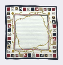 Vintage MCM Handkerchief Neckerchief Bandana Pocket Square Gift