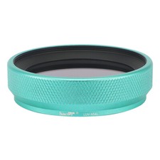 Lens Hood with UV Filter for Fujifilm X100V Camera fit Fuji Original Cap Green