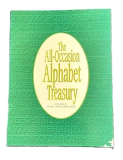 Needlecraft Leaflet Leisure Arts Cross Stitch ALL-OCCASION ALPHABET TREASURY