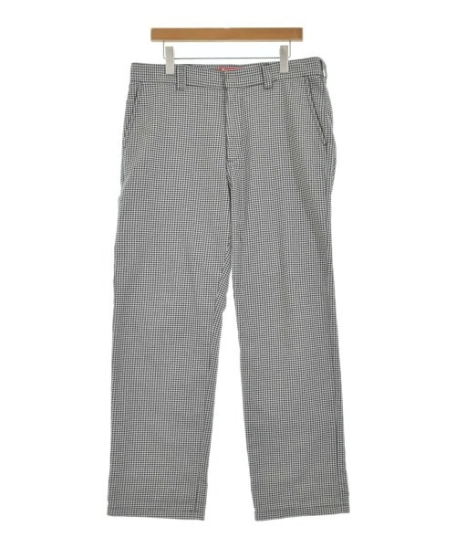 Pantalon chino Supreme noir x blanc (plaid pull) 34 (environ XL) 2200557798049