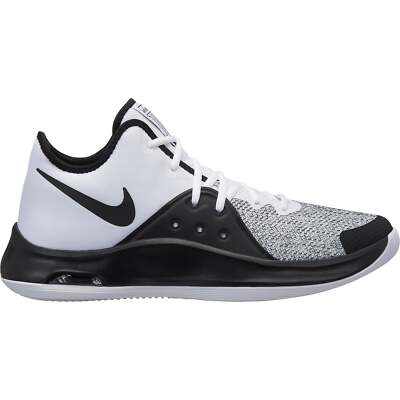 Nike Basketball Air Versitile III Boot/Shoe White/Black/Dark Grey