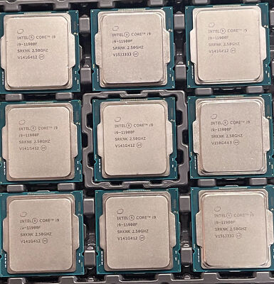 Intel Core i9-11900F 2.50GHz 8 core 16 threads 65W LGA-1200 CPU