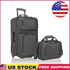 Carry-on Luggage Set Rugged Fabric Adjustable & Detachable Non-slip Padded Set 2