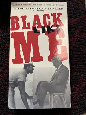 Black Like Me - James Whitmore, Will Geer, Roscoe Lee Browne - VHS - NEW