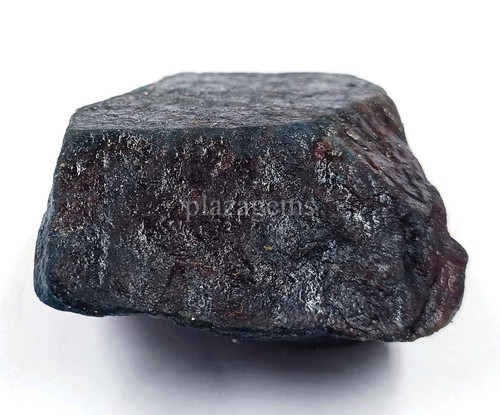 Natural Kashmiri Blue Sapphire Raugh 281 Ct Certified Uncut Dyed Gemstone 5ARO - Picture 4 of 10