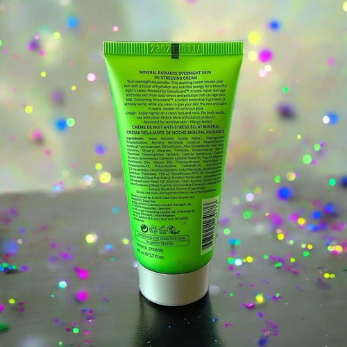 Crema desestresante Ahava Overnight 1,7 fl oz nueva sin caja y sellada precio de venta sugerido por el fabricante 64 USD - Imagen 9 de 18
