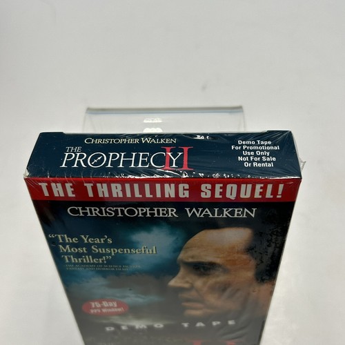 The Prophecy 2 VHS Video New Sealed PROMO Screener Christopher Walken - Picture 2 of 5