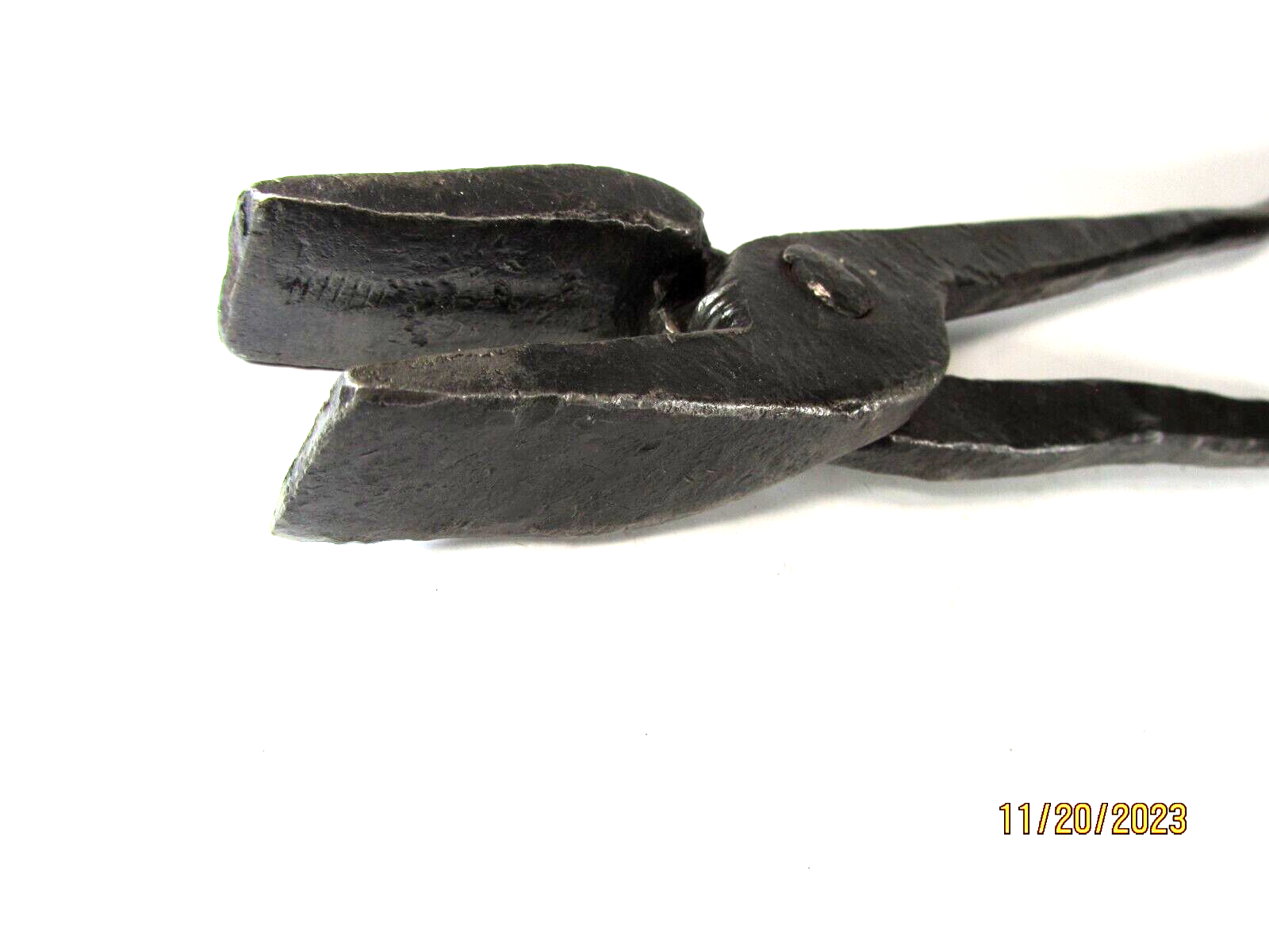 Set of four vintage antique Blacksmith tongs eBay