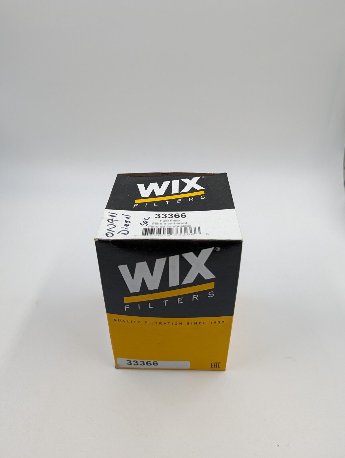 WIX #33366 Fuel Filter 