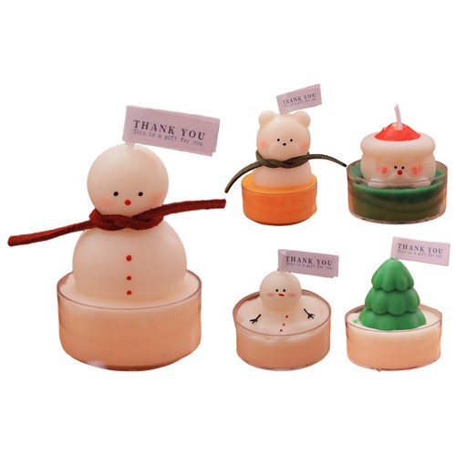 Scented Candles Christmas Tea Wax Handmade Christmas Pine Aromatherapy