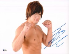 Kota Ibushi Signed 11x14 Photo BAS Beckett COA WWE New Japan Pro Wrestling Auto