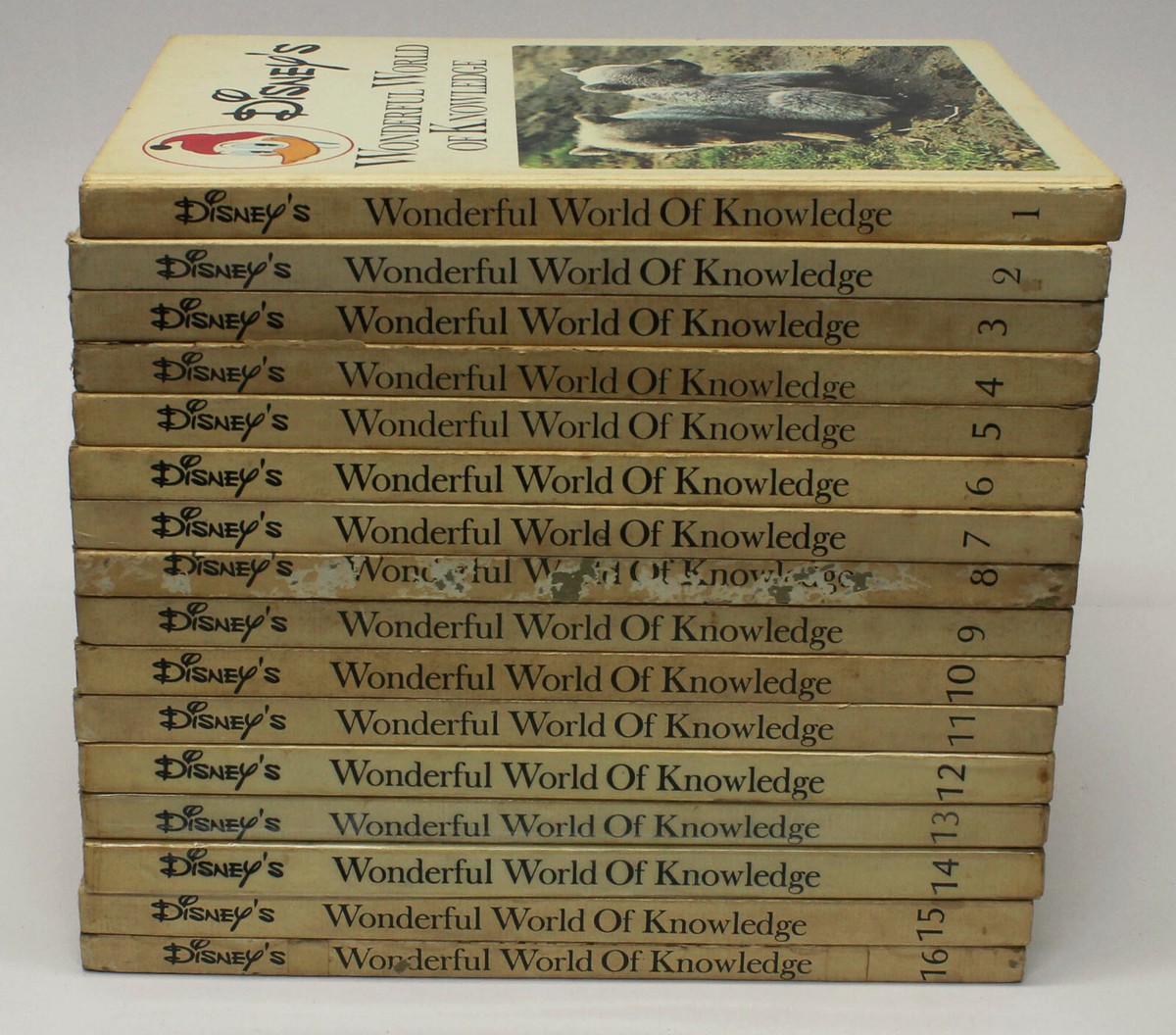 ヴィンテージディズニー・洋書 1973 Disney's Wonderful World of Knowledge Books - Animals