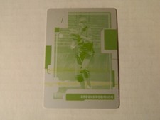 2022  Donruss Printing Plate Short Print Card of Brooks Robinson  -  Orioles 1/1