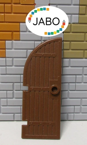 (N8/14) Lego 1x 2554 Tür / Tor 1x3x6 braun 6285 6076 6276 6277 4718 6090 6097