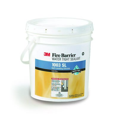 3M Fire Barrier Water Tight Sealant 1003 SL, Gray, 4.5 Gallon (Pail)