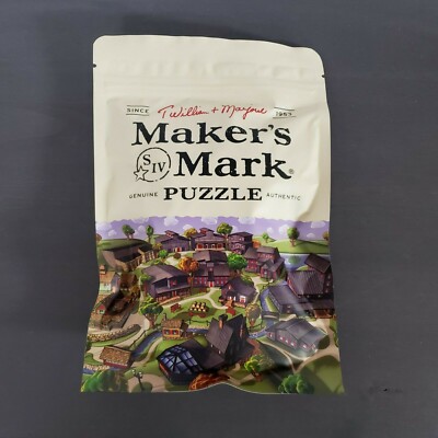 MAKERS MARK Bourbon Whisk(e)y 2021 AMBASSADORS Holiday Gift Puzzle BRAND NEW