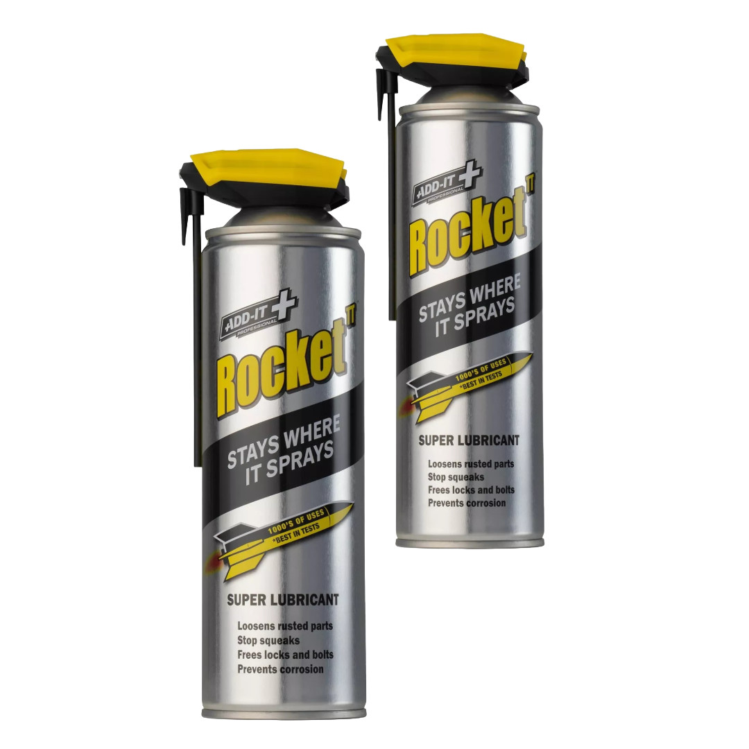 Rocket Super Lubricant Corrosion & Rust Preventer Multi-Use Spray 450ml