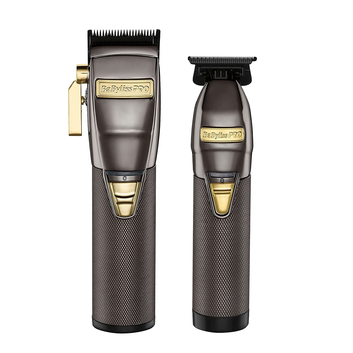 BabylissPRO LIMITEDFX GUNMETAL Clipper and Trimmer Set