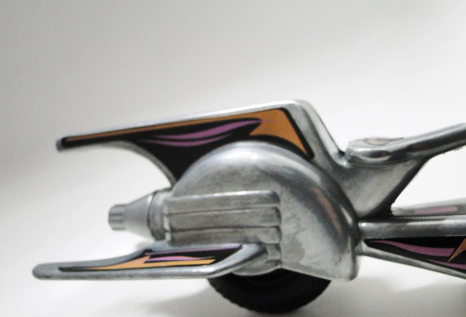 Cohete Bicicleta Jet Motocicleta Bicicleta Espacial Nave Espacial Modelo de Juguete de Metal de Colección Foto 4 de 4