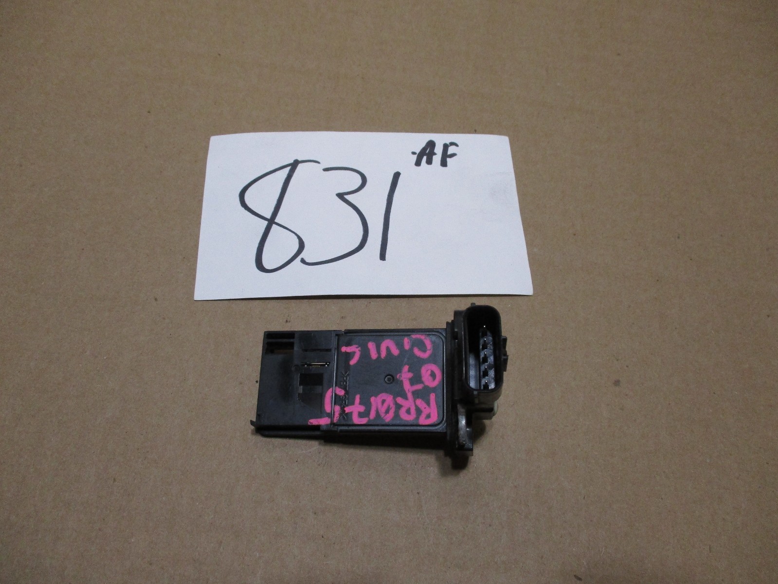 2007 Honda Civic Mass Air Flow Meter Sensor Used #831-AF 