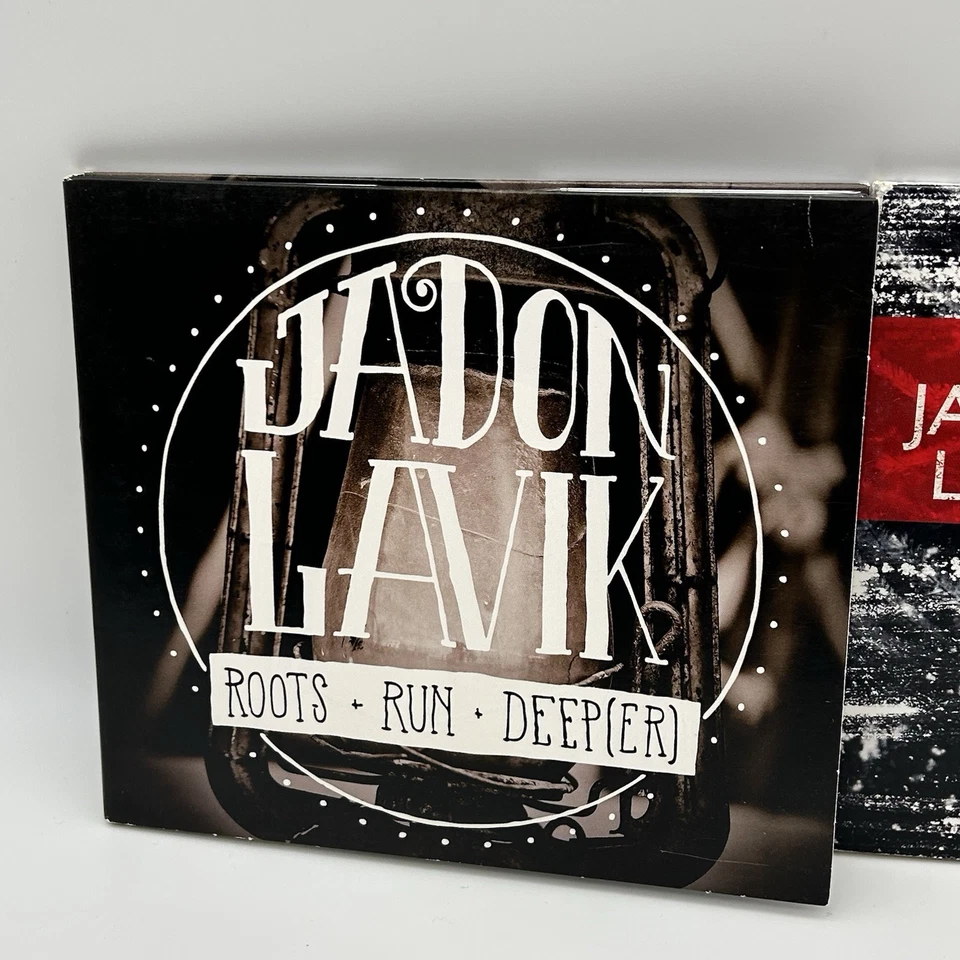 JADON LAVIK LOT OF 2: Christmas [SIGNED] + Roots Run Deep: A Collection of Hymns Foto 3 de 4