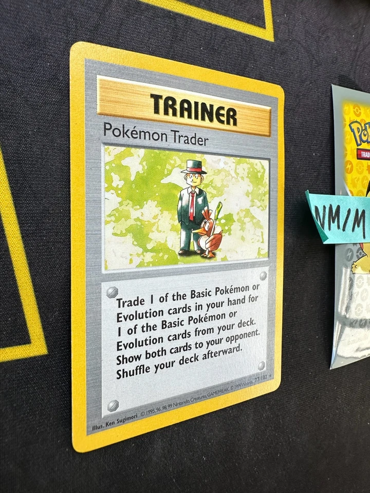 Pokemon Trader Base Set Shadowless WOTC Vintage 77/102 183 💎NM💎 - Image 3 of 4