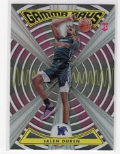 Jalen Duren 2022 Panini Chronicles Draft Picks #ZG-JDU Gamma Rays Gold Tigers