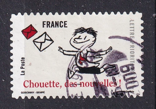 FRANCE vintage 2009 little Nick Nicolas cartoons comics MH Mi 4740 used