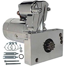 New 3hp Starter For Chevy Sbc Bbc 305 350 454 Super Torque Mt200 Ultimate Chrome