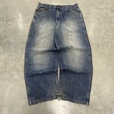 Vintage 2000s baggy red tab Southpole jeans 