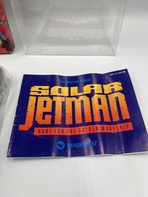 Solar Jetman Nintendo Nes Completo CIB Excelente Estado Aut&eacute;ntico