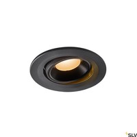 Einbau Led Deckenleuchte 1X8.6W Schwarz Modern 670LM IP20 2700K